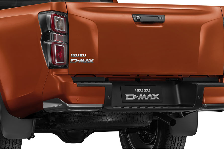 Isuzu D-Max, pickup, my20, rear-bumper-step