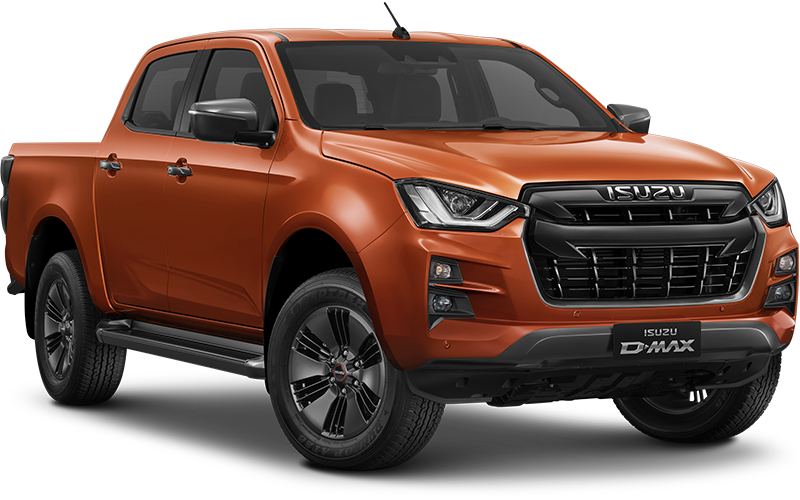Isuzu D-Max, pickup, double cab xrlx, valencia orange