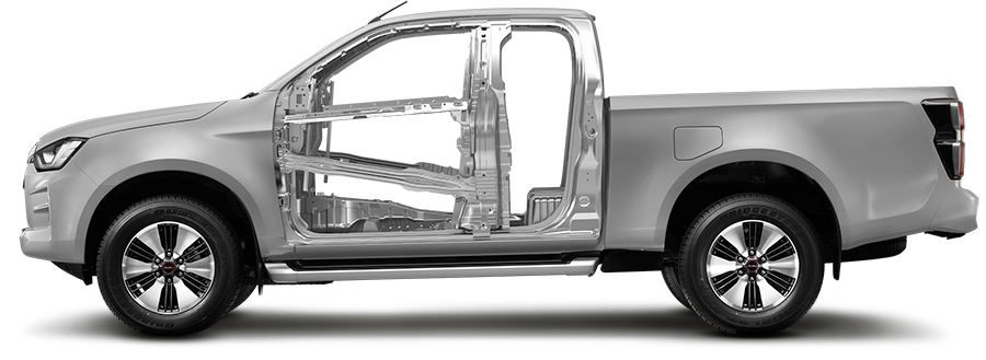 Isuzu D-Max, pickup, extended cab, styrka