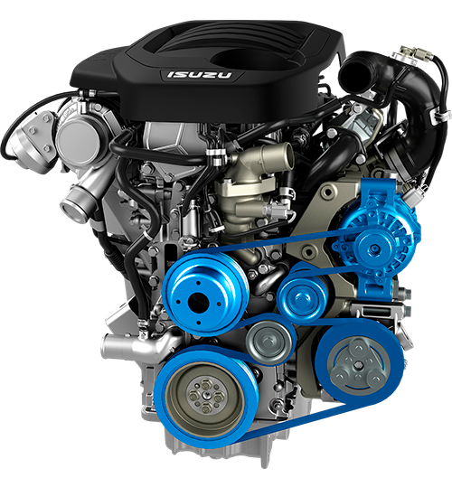 Isuzu D-Max, pickup, styrka, motor